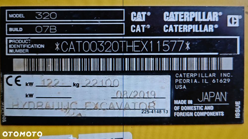 Caterpillar cat 320 - 5