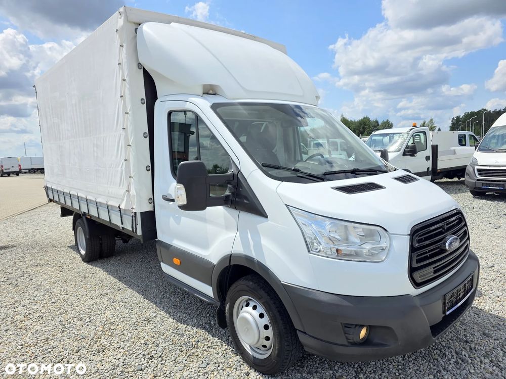Ford TRANSIT 2,0 TDCI 170 KONNA SKRZYNIA 4,2M PLANDEKA FIRANKA BLIŻNIAKI DO 3,5T KLIMA LEDY GWARANCJA - 7