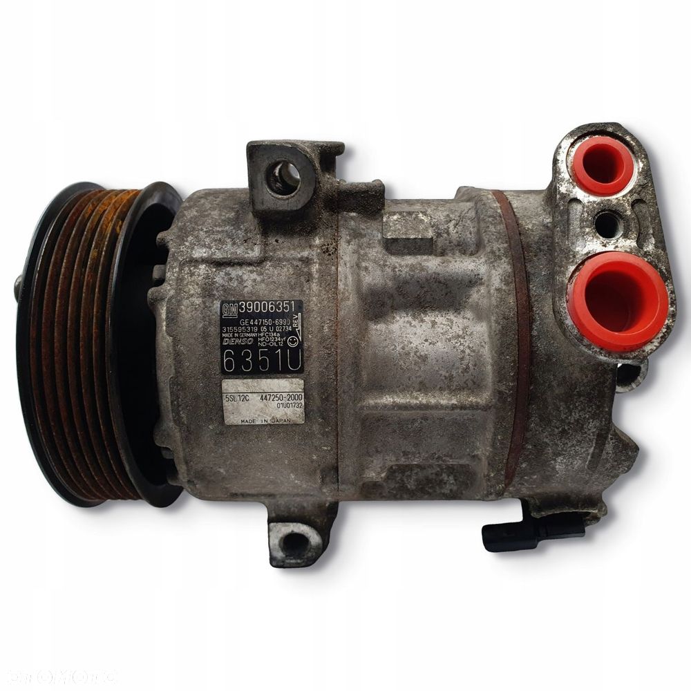 SPRĘŻARKA KLIMATYZACJI Opel Corsa E 1.3 CDTI 39006351 447150-6990 - 4