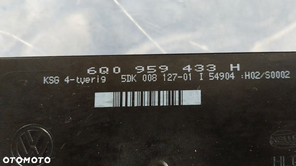 Moduł komfortu VW SKODA SEAT OE 6Q0959433H - 2
