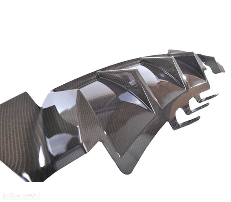 DIFUSOR BMW F10 F11 10-17 LOOK M5 CARBONO - 1