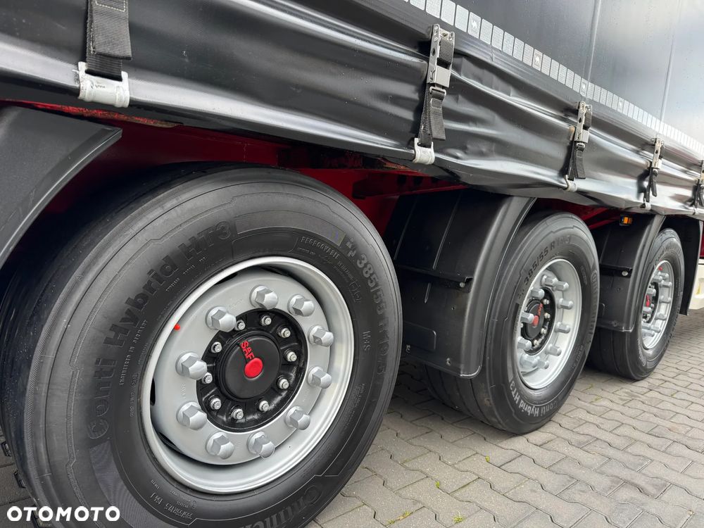 Wielton NACZEPA FIRANKA MEGA, SAF, XL, OŚ I DACH PODNOSZONE 2017 ROK SUPER STAN - 19