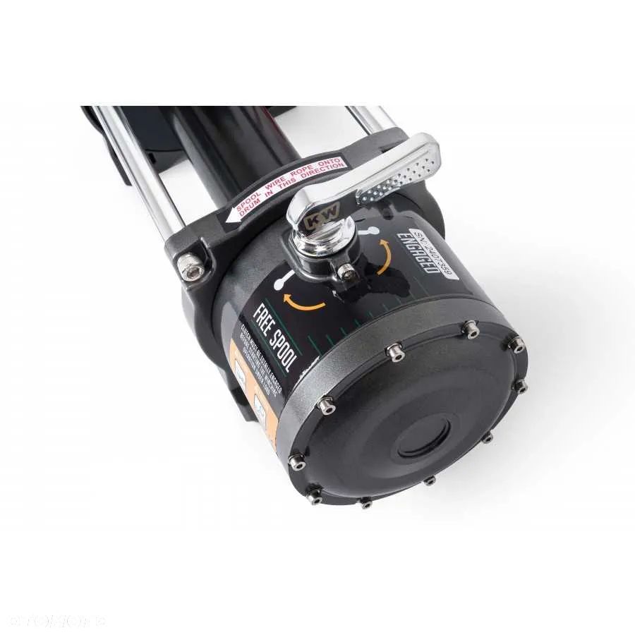 Wyciągarka samochodowa Kangaroowinch K12000 12V z liną stalową - 2