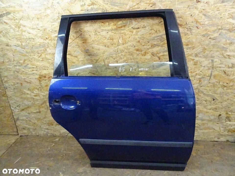 DRZWI PRAWY TYŁ PRAWE TYLNE VW passat b5 lift kombi lak: lc5x