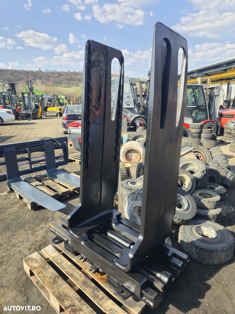 Accesorii stivuitoare ( clamp baloti , pozitionator hidraulic,  rotator , lame extensibile hidraulic) - 3