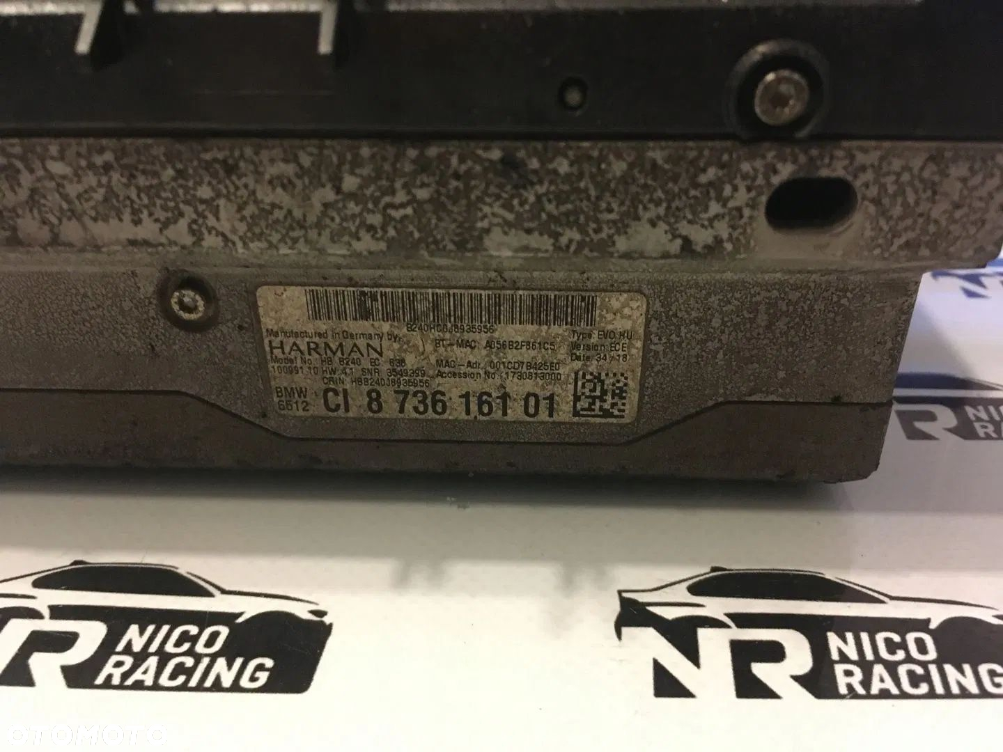 NAWIGACJA RADIO CZYTNIK NBT EVO BMW F06 F12 F15 F82 8736161 - 3
