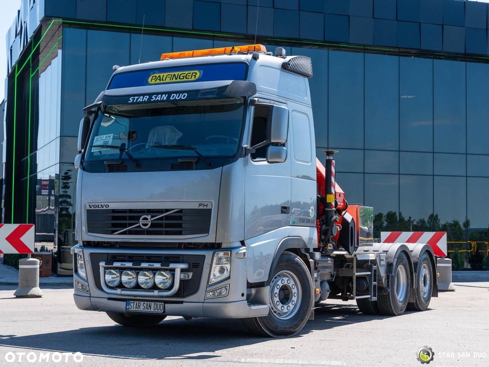 Volvo FH460 6x2 PALFINGER PK 33002 EH HDS Żuraw Ciągnik Naczepa - 8