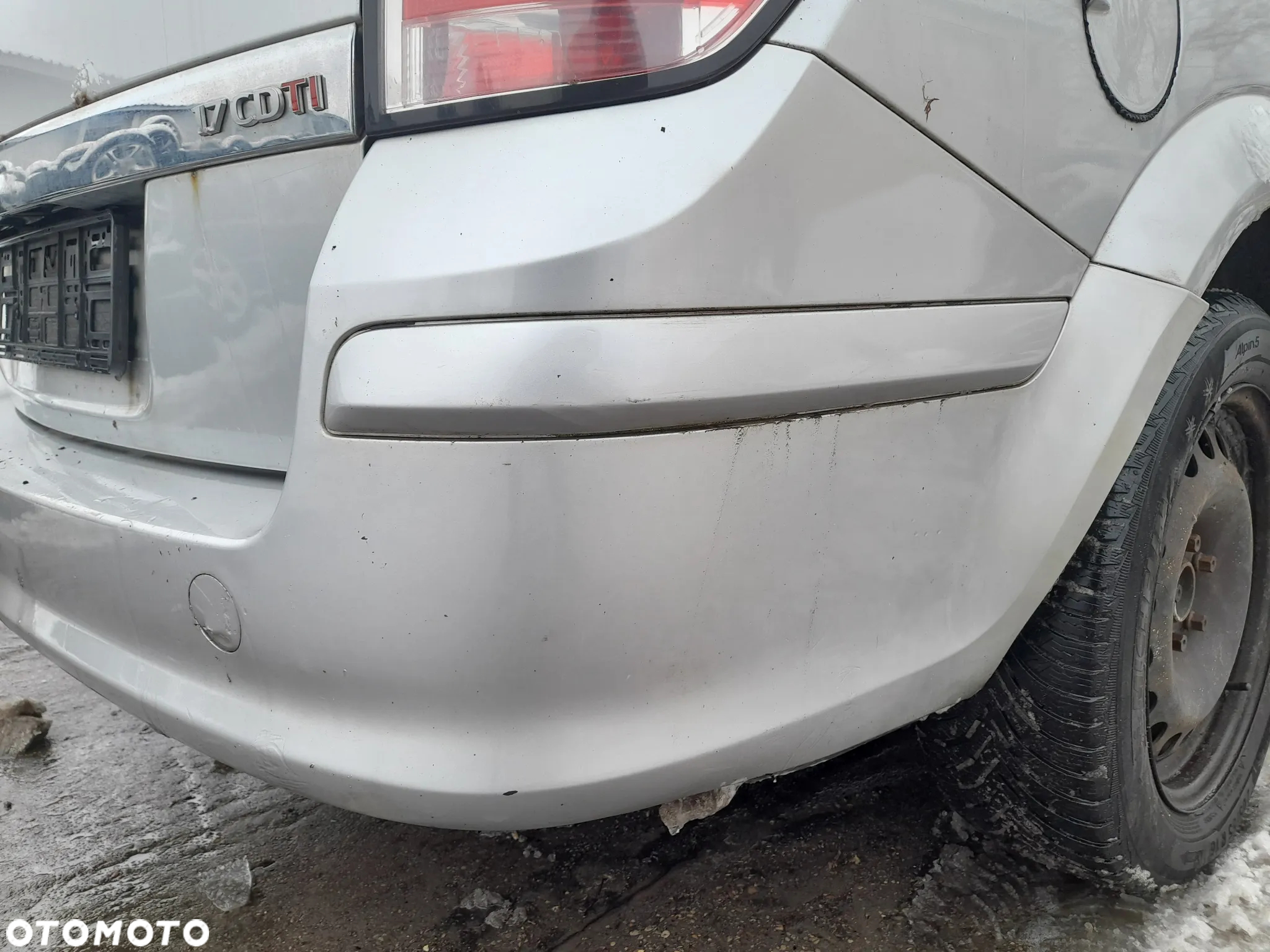 OPEL ASTRA H ZDERZAK TYŁ TYLNY TYLNI Z157 - 3
