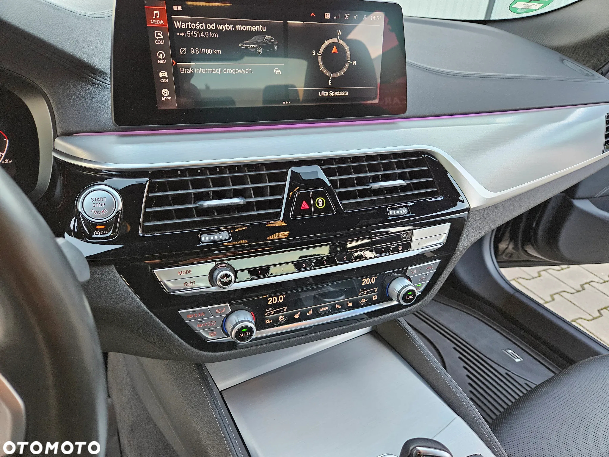 BMW Seria 5 540i xDrive M Sport sport - 27