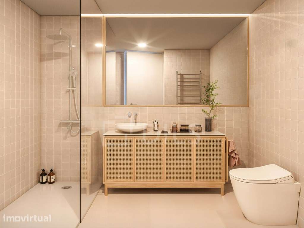 Apartamento T0 com terraço em novo empreendimento nas Avenidas Novas - Grande imagem: 5/34
