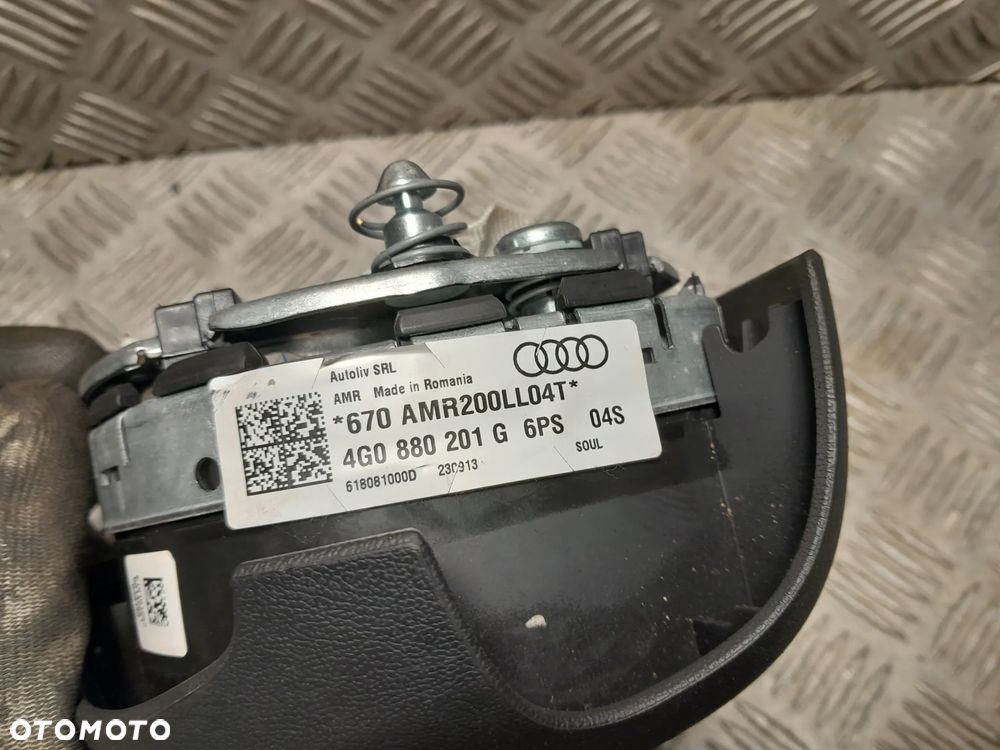 AUDI A6 C7 PODUSZKA POWIETRZNA AIRBAG KIEROWCY 4G0880201G - 8