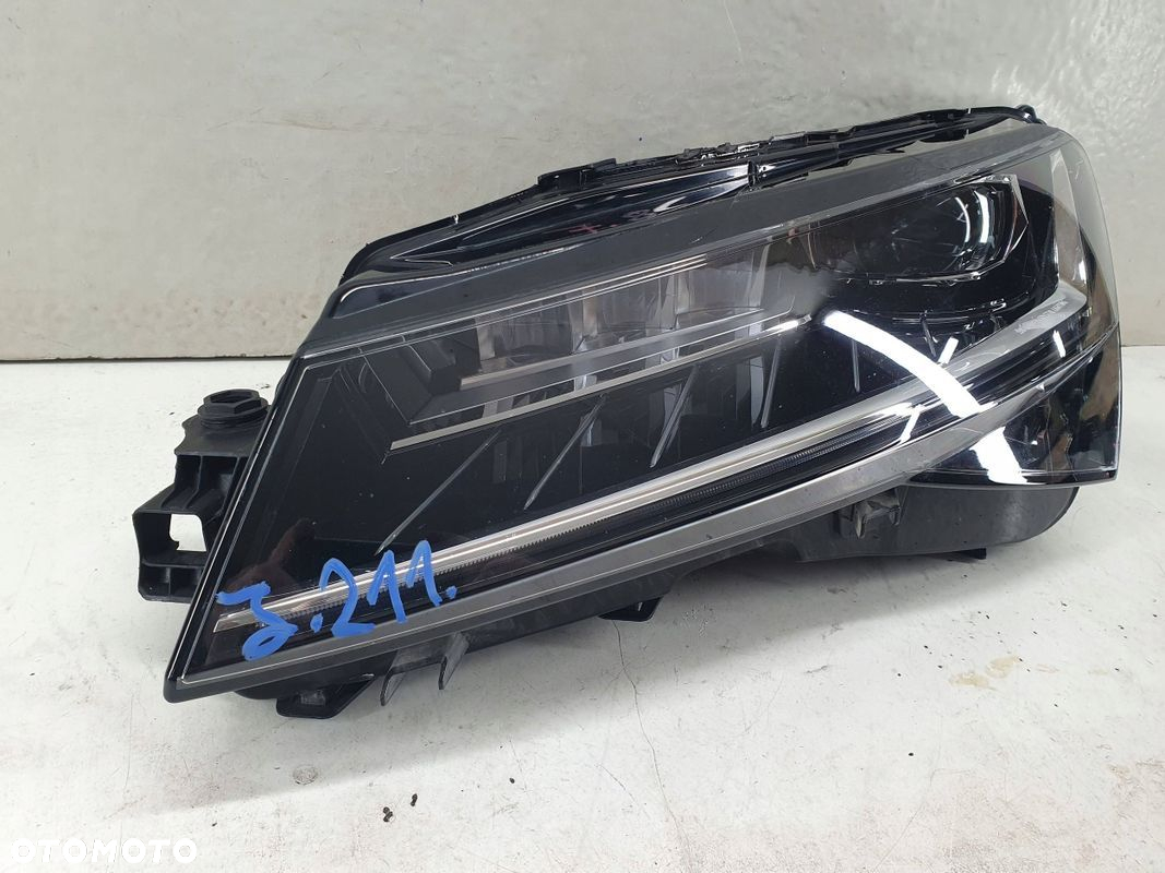 Skoda Superb 3 III Lift 3V LED lewa lampa przednia przód reflektor - 2