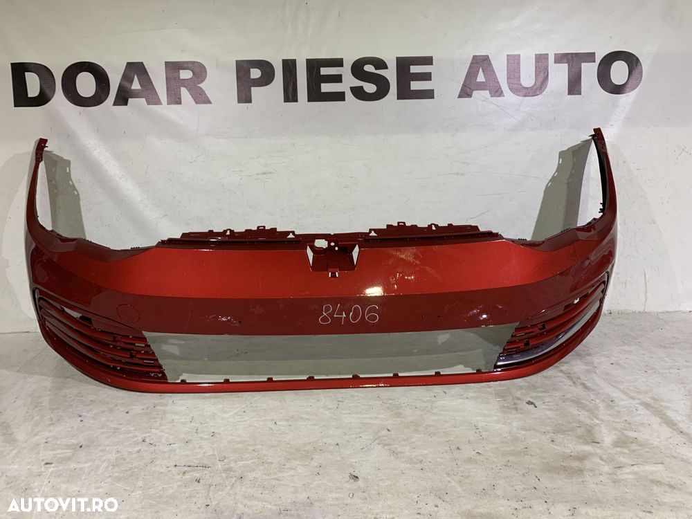 Bara fata VW Golf 8 VIII, 2020, 2021, 2022, 2023, 2024, cod origine OE 5H0807221J, cu gauri pentru senzori de parcare (6). - 1