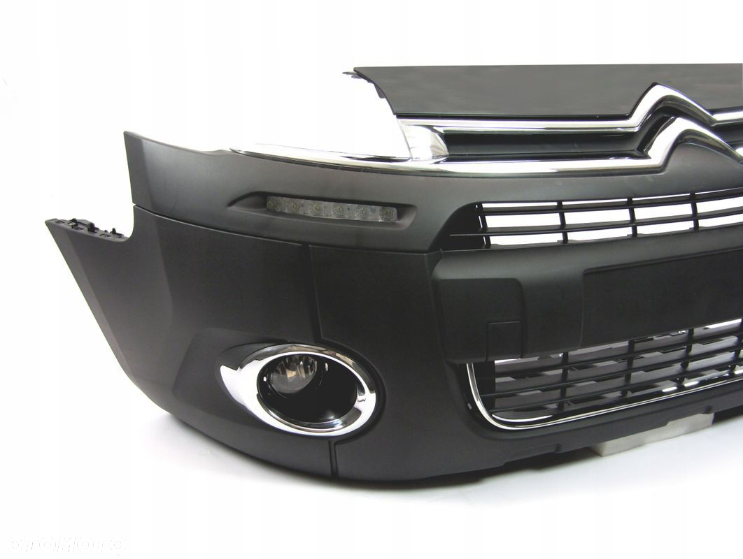 Zderzak przedni Citroen Berlingo 12 - 15 chromy halogeny LED Kompletny ! - 9