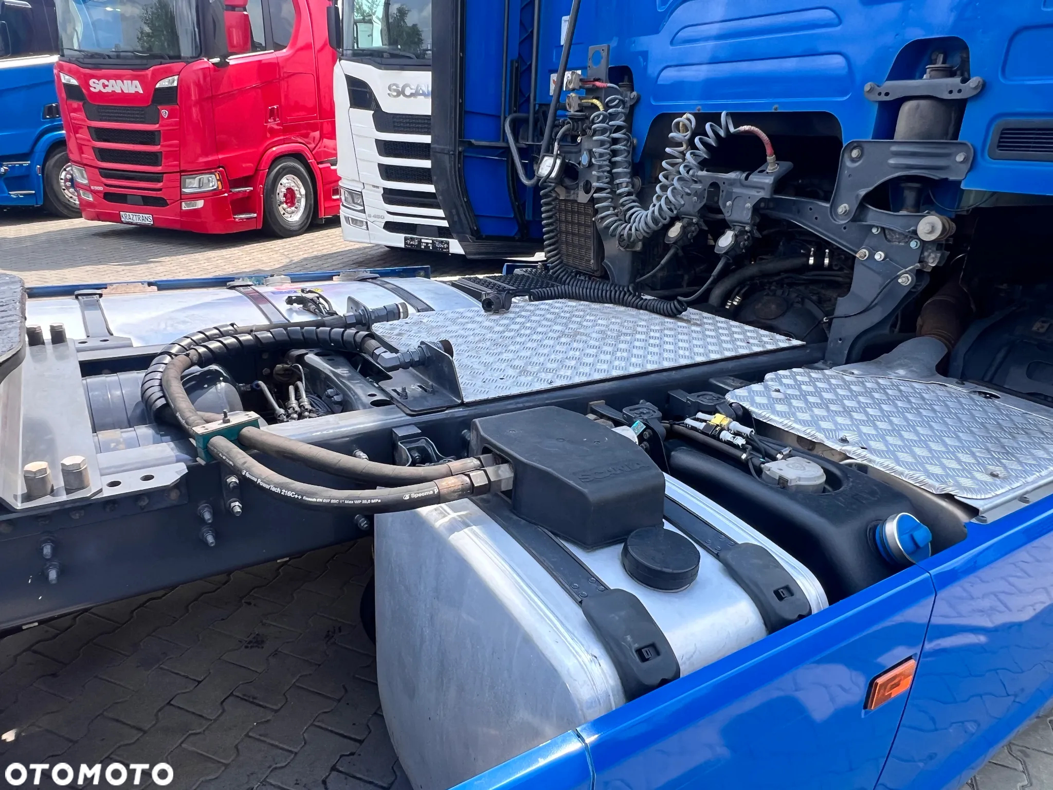 Scania R500 2020 cała na poduszce z hydrauliką z Niemiec kontrakt serwisowy ASO - 32