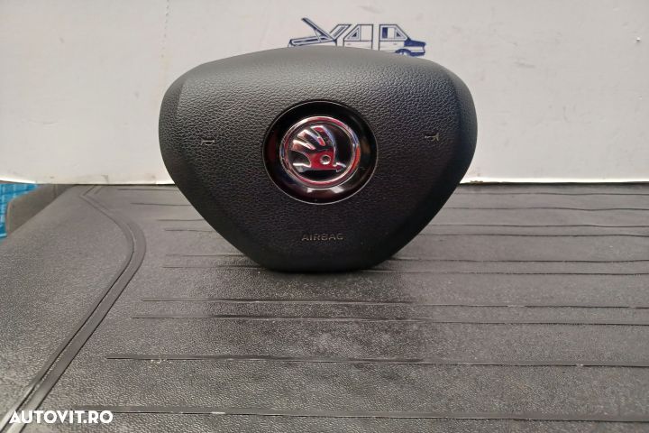 Airbag volan / sofer 5E0880201B PIESA NOUA 5E0880201B Skoda Octavia 3 - 1
