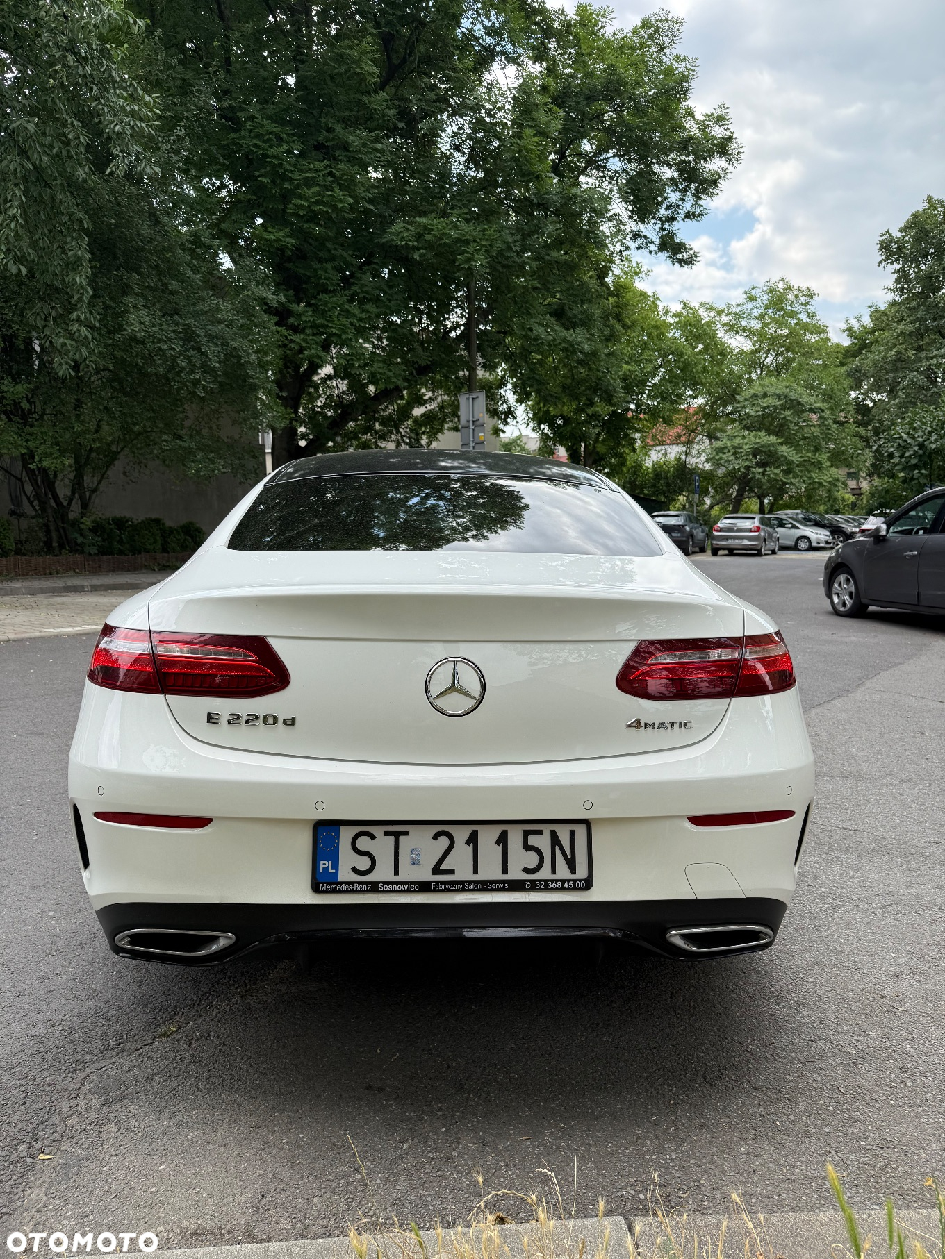 Mercedes-Benz Klasa E 220 d Coupe 4-Matic 9G-TRONIC - 5