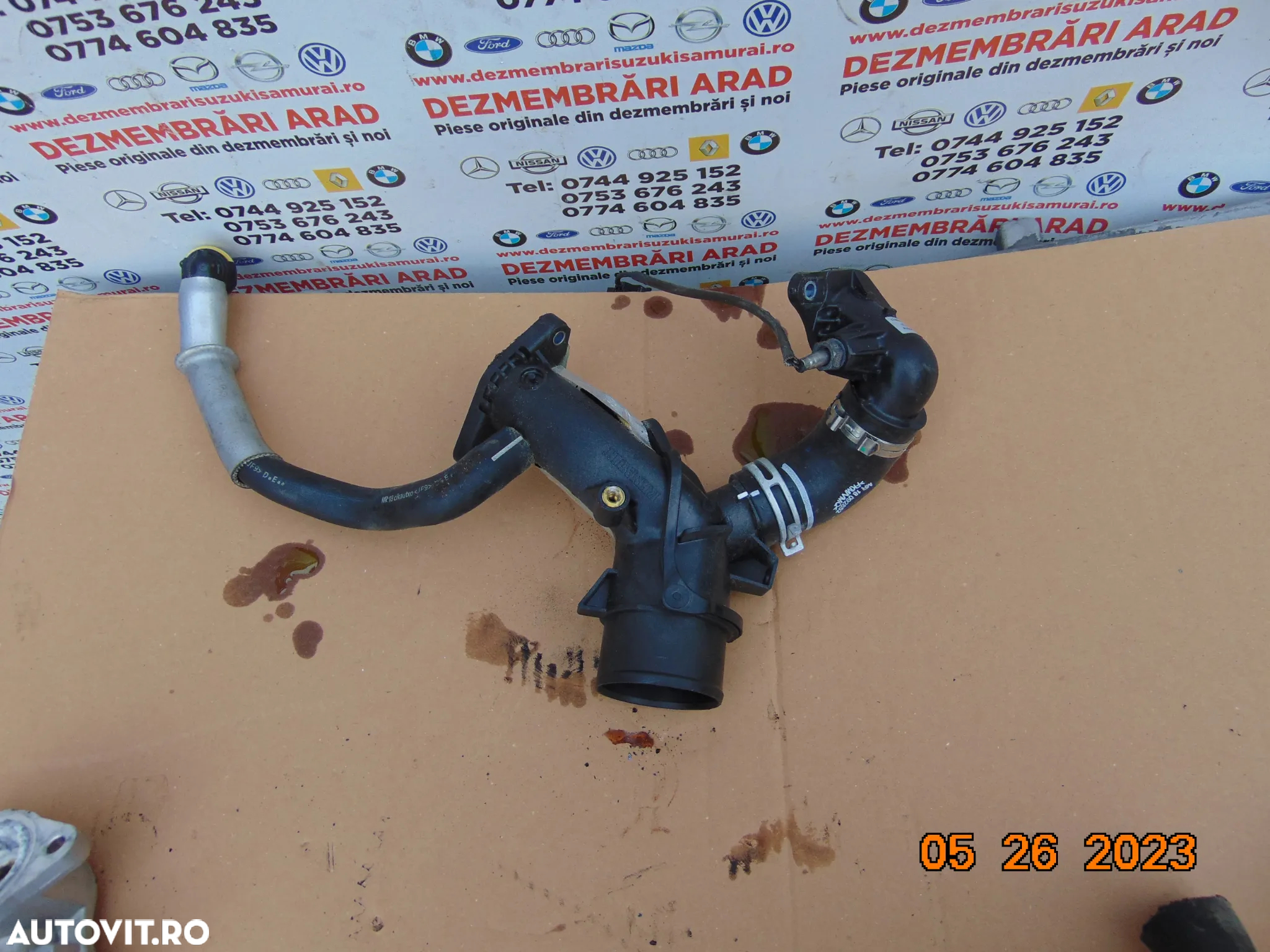 Tubulatura intercooler Renault 1.5 euro 6 Dacia Nissan qashqai duster logan sandero lodgy megane 4 - 2
