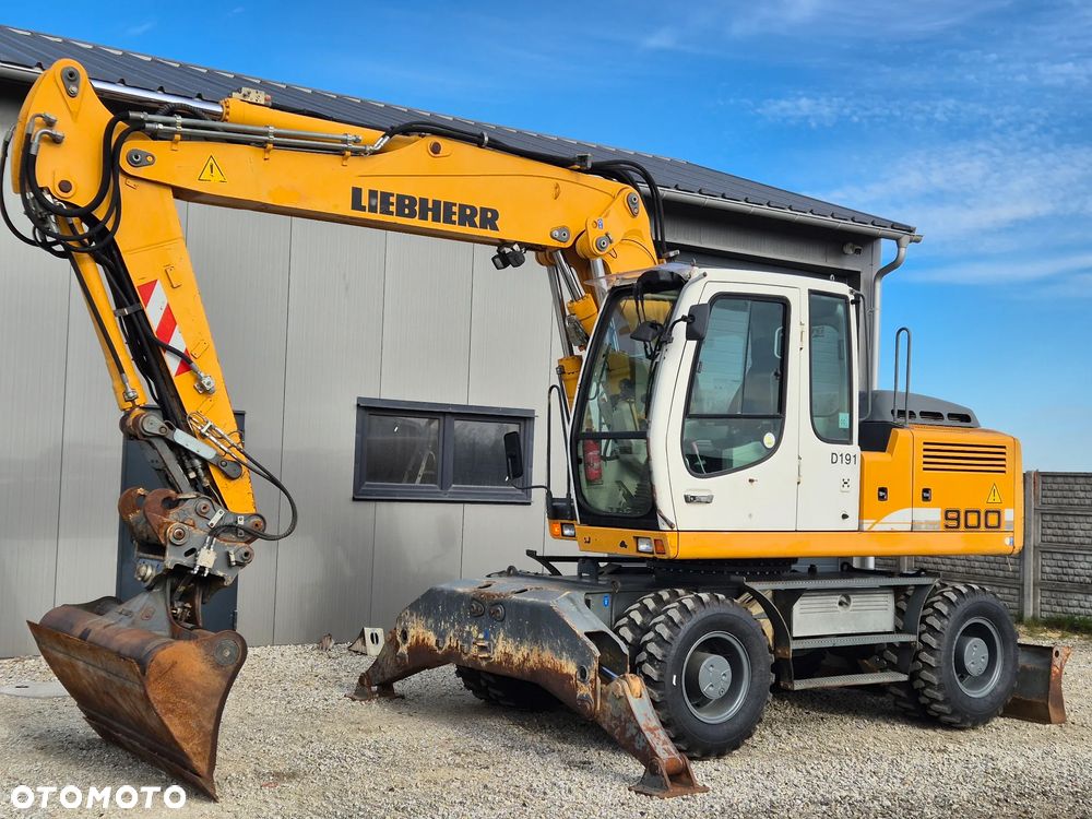 Liebherr A900 C PŁUG I PODPORY Z NIEMIEC SUPER STAN / 314 / 316 / 904 / 914 / 916 / 918 / 920 - 2
