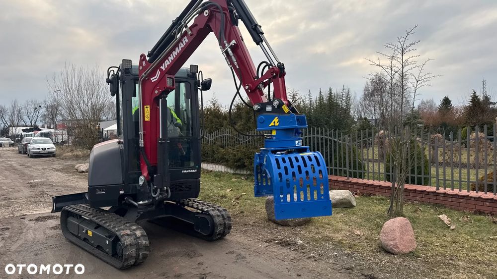 Chwytak sortujący obrotowy do koparki YANMAR Vio38; Vio57; Hidromek 102 - 3
