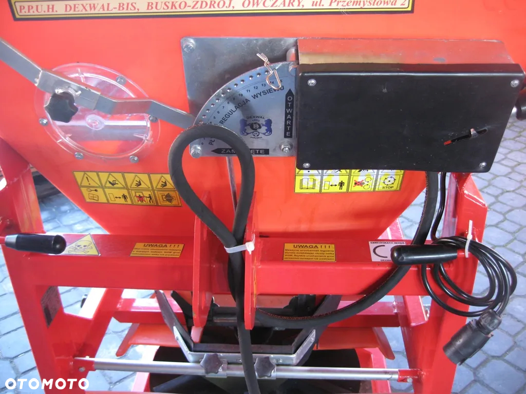 Solarka Piaskarka Posypywarka Dexwal PK 550 380 L 600 KG Transport - 9