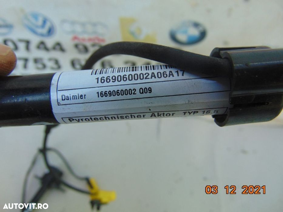 Capsa capota mercedes ML W166 2011-2019 capse capota Mercedes GLE X166 - 4