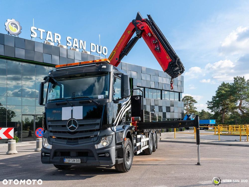 Mercedes-Benz ACTROS 2542 6x2 PALFINGER PK 26002 EH hds Żuraw Crane Kran - 7