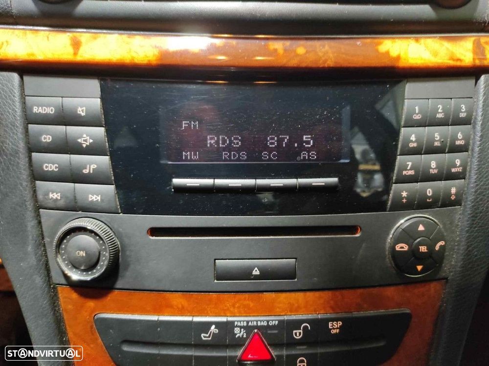 SISTEMA AUDIO / RADIO CD MERCEDES CLASE E (W211) BERLINA E 220 CDI (211.008) - 2