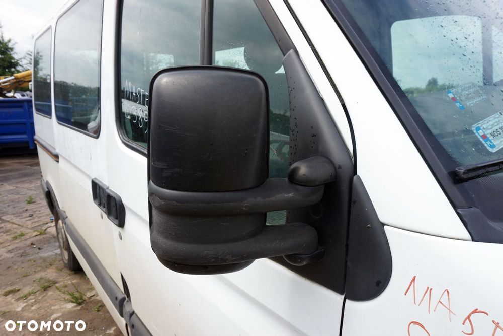 LUSTERKO ELEKTRYCZNE PRAWE MASTER II LIFT O389 8200255776 BIAŁY RENAULT 2003-2010 - 1