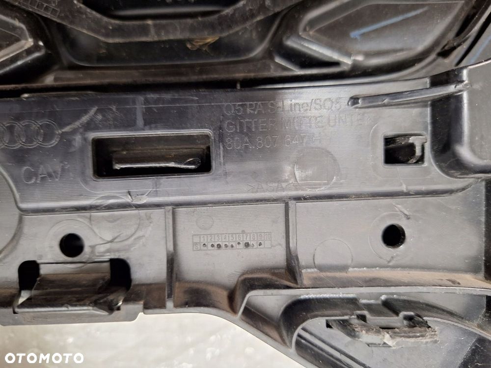 ZDERZAK AUDI SQ5 Q5 80A 80F 2020-2024 S-LINE LIFT BLACK EDITION ATRAPA - 13