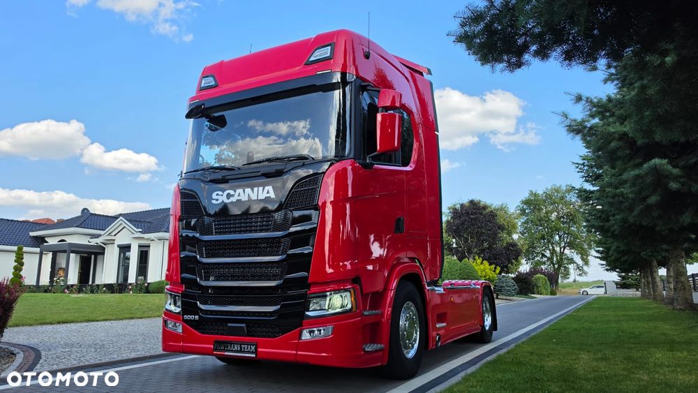 Scania //S500///2023///JEDYNE 302TYŚ KM ///RETARDER///FULL LED///KLIMATYZACJA POSTOJOWA/// WYŚWIETLACZ OBCIĄŻENIA///STAN BARDZO DOBRY. - 18
