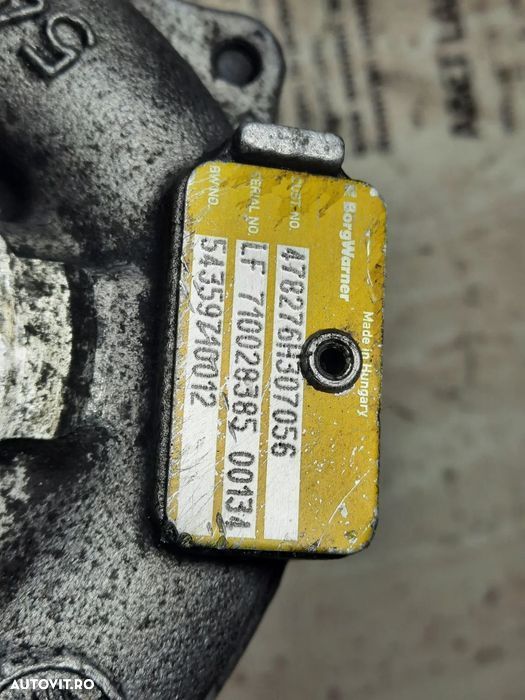 Turbina turbosuflanta turbo renault clio 1.5dci euro 4 renault megane - 1