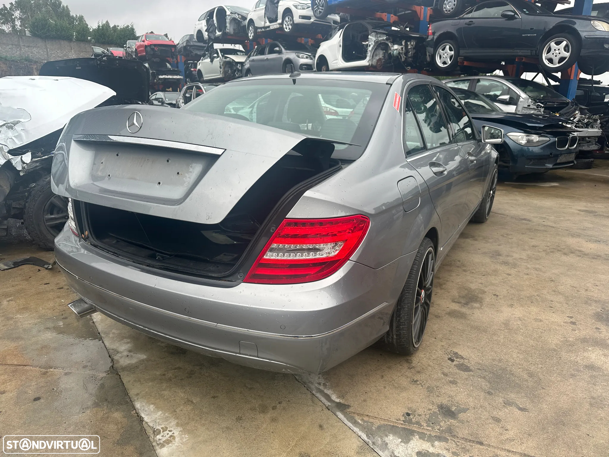MERCEDES C 220 CDI  W204 170 CV DE 2013 PARA PEÇAS - 4