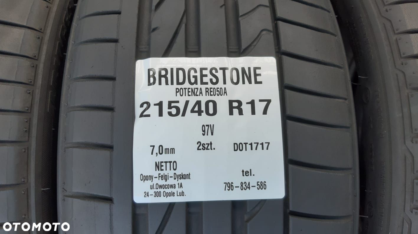 Opony Bridgestone 215 40 R17 - 2
