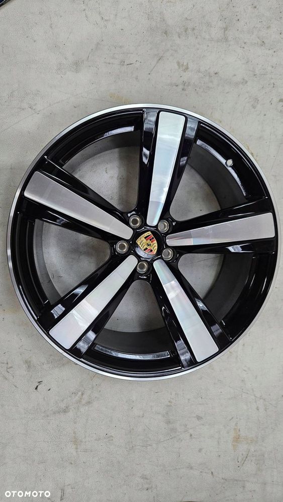 felga aluminiowa porsche macan 9.5x21" et27 95b601025fe nowa oryginał - 4