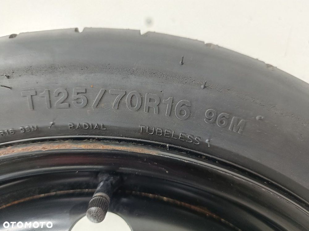 KOŁO DOJAZDOWE 16'' SEAT LEON II 1K0601027F  3.5JX16 ET25.5 - 5