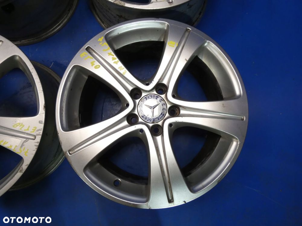 MERCEDES E KLASA W213 C W205 FELGI ALUMINIOWE 17'' R17 5X112 KOMPLET - 5