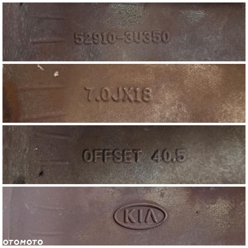 KOŁA 5x114,3 18 KIA SPORTAGE III LATO 2024 (H623) - 9