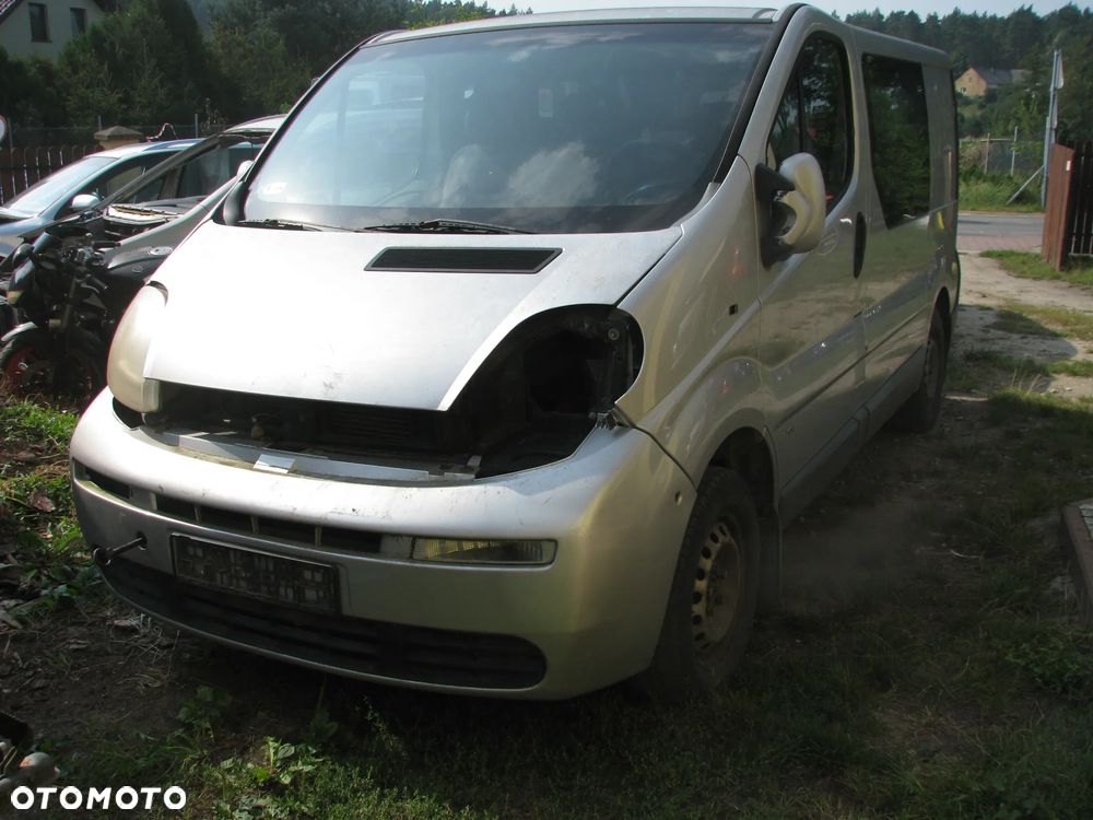 OPEL VIVARO A I 1.9CDTI MASKA DRZWI ZDERZAK BŁOTNIK CZĘŚCI SREBRNY L147 - 1