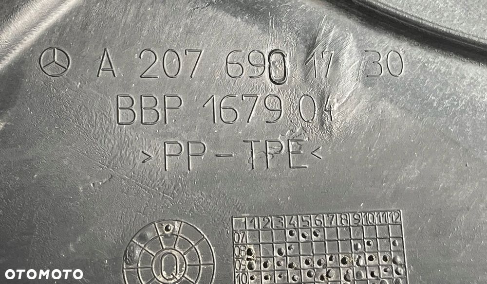 B3 MERCEDES E-KLASA COUPE W207 NADKOLE PRAWE PRZÓD PRZEDNIE A2076901730 - 12