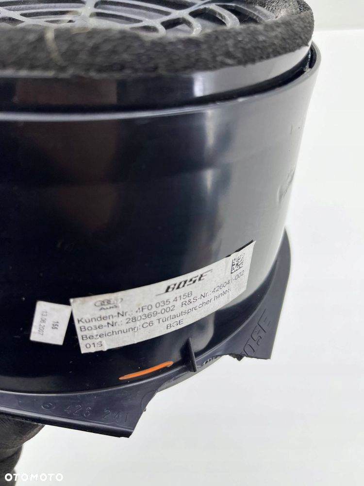 AUDI Q7 4L GŁOŚNIK DRZWI TYŁ BOSE 4F0035415B - 4