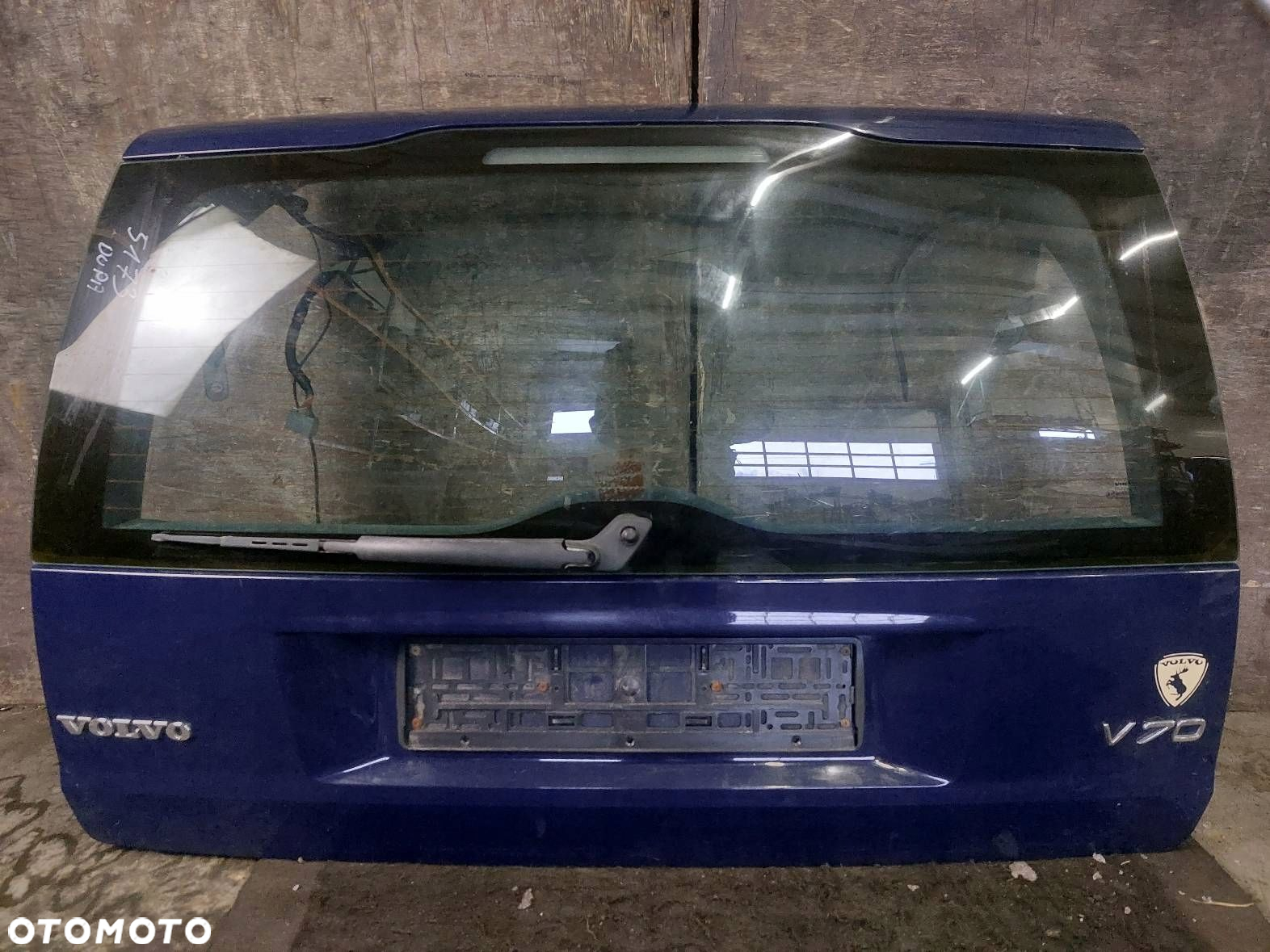 KOMPLETNY TYŁ LAMPY TYŁ KLAPA BAGAŻNIKA VOLVO V70 II - 8