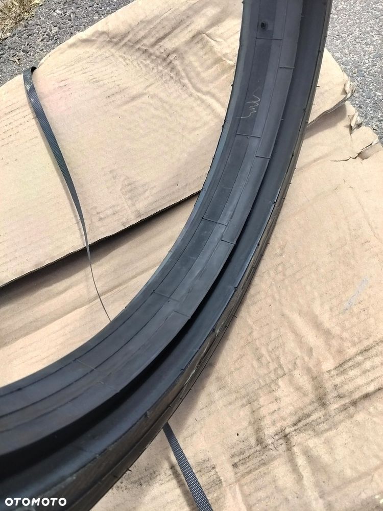 Opona półpneumatyczna 580x74x15 mm pełna gładka rolnicza  nowa dosiewkowa siewnika dogniatajaca - 2