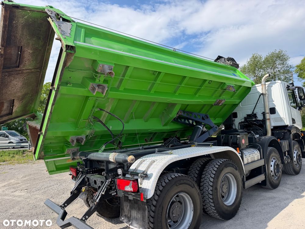 Iveco X-Way 480 8x4 3x Meiller Hydroburta Sprowadzony - 9