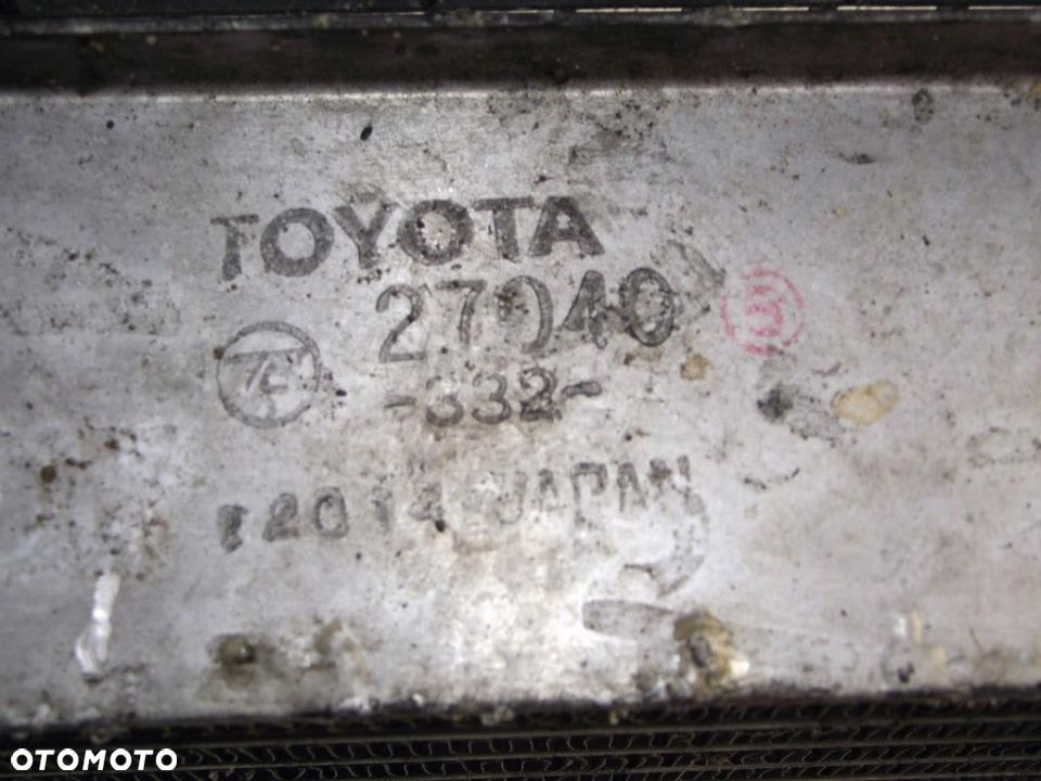 intercooler rav4 ii 2.0 d d4d i 27040-332 - 3