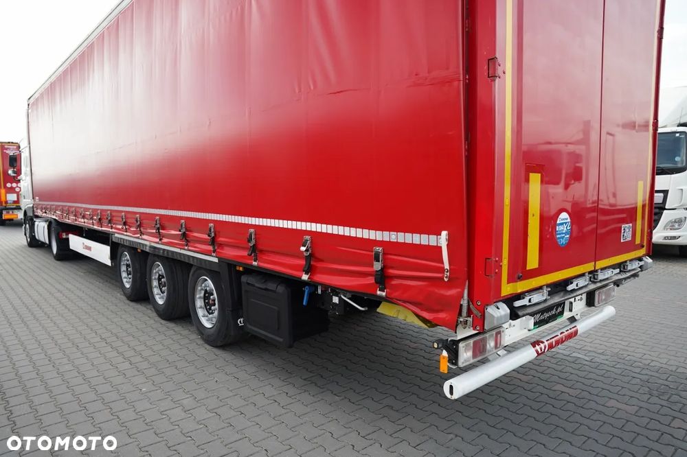 DAF XF 460 / ZESTAW / LOWDECK / SSC / + KRONE / FIRANKA / MEGA / OŚ PODNOSZONA / DACH PODNOSZONY / SAF - 16