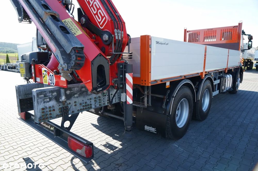 Iveco STRALIS 420 / 6X2 / SKRZYNIOWY 6,5m + HDS FASSI. F185 MAX UDŹWIG 5750KG / STEROWANIE RADIOWE / ROTATOR / OPONY 100% / - 18