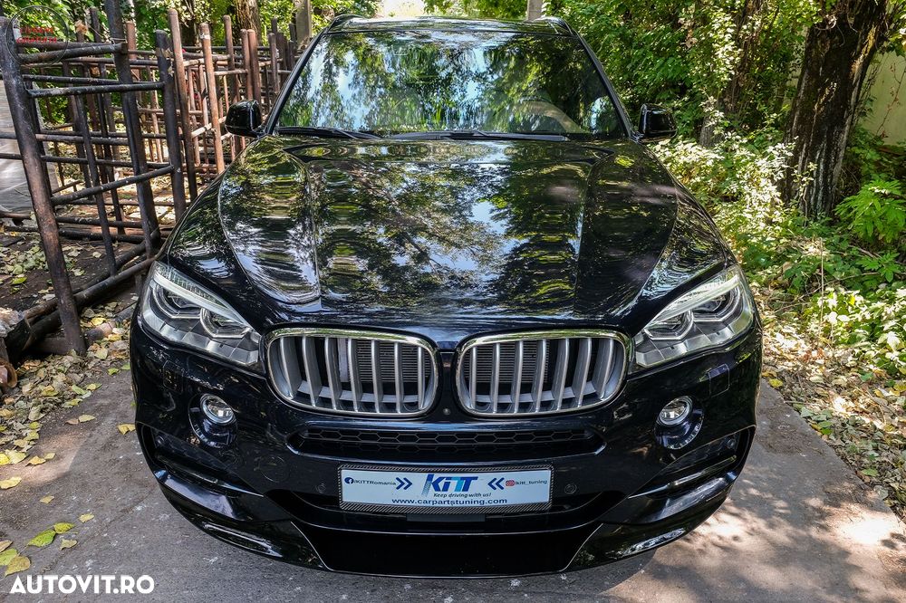 Pachet Exterior Aero Prelungire Bara Fata si Difuzor BMW X5 F15 (2014-2018) M Tech- livrare gratuita - 26