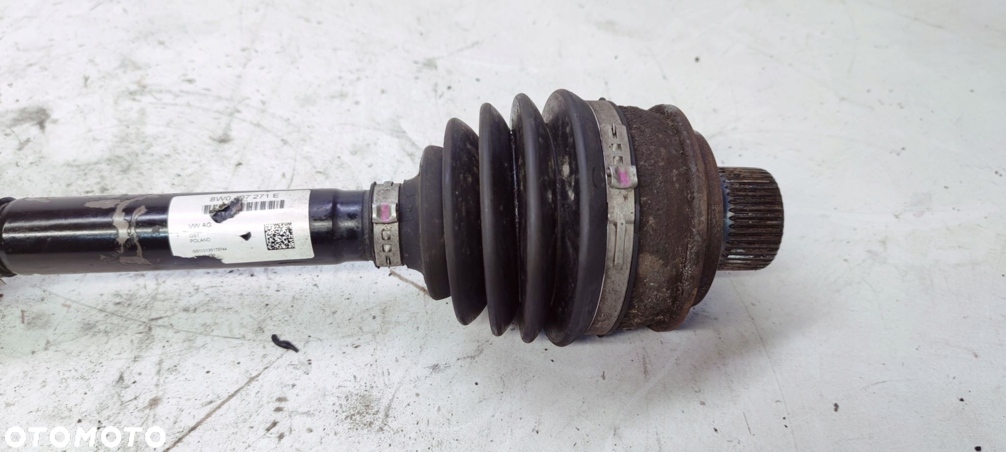 PÓŁOŚ LEWA PRAWA PRZÓD AUDI A4 B9 A5 8W0407271E - 2