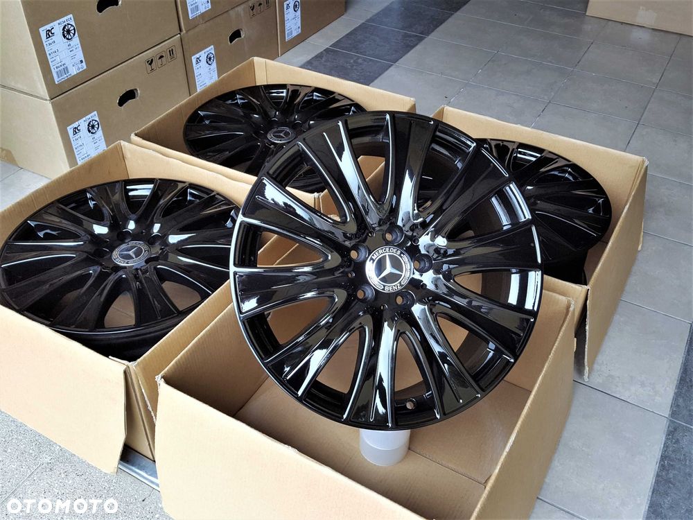 Alufelgi 18 5x112 Czarne Mercedes A B C E S V CLA CLK GLK ML Vito 877# - 3